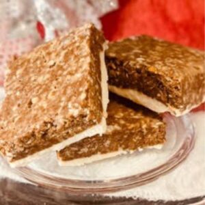 Gingerbread Protein Squares