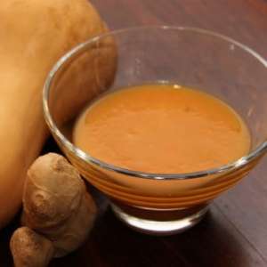 butternut squash soup with ginger