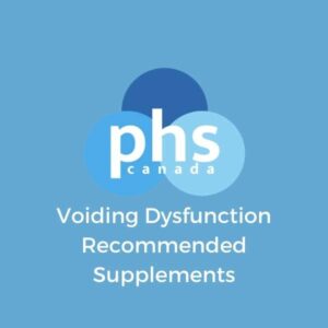 Voiding dysfunction supplements