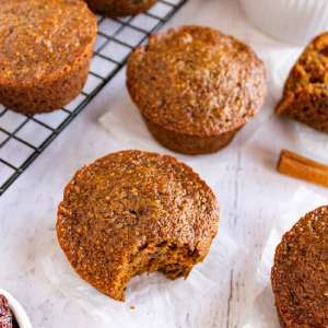 carrot spice muffins